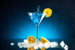 Blue Curacao Mocktail