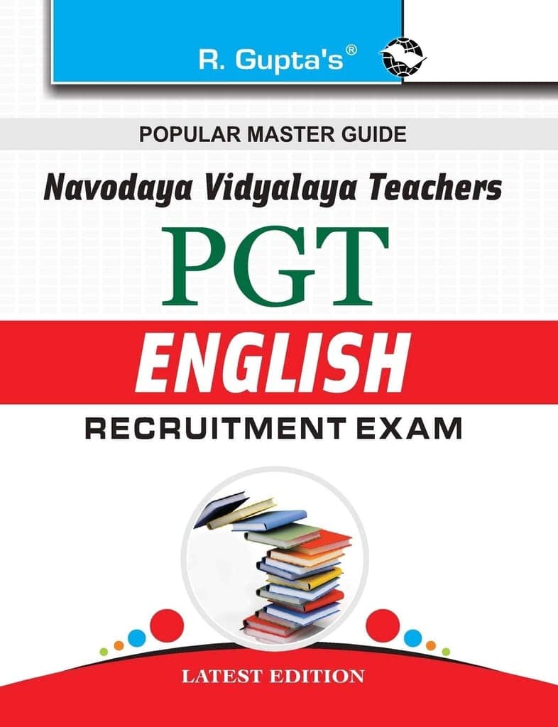 Navodaya Vidyalaya: PGT (English) Recruitment Exam Guide [Paperback] [Sep 26, 2024] RPH Editorial Board