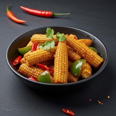 Baby Corn Chilli