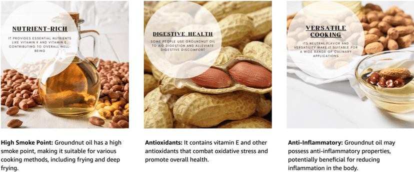 Woodpressed Groundnut Oil view 5