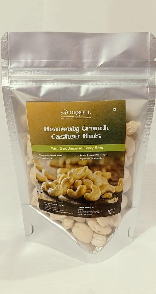 Savorsoul Premium Heavenly Crunch: Assorted Nut & Fruit Blend with Cocoa - 10 Pack Combo | 100g Each | Includes Almonds, Raisins, Cashews, Dates, Cranberries, Pistachios, Walnuts, Seeds, Dry Fruits & Cocoa view 6