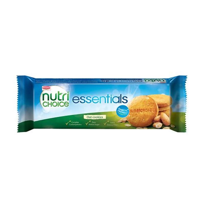 Britannia Nutri Choice - Cookies Oats Biscuits, 75 G Pouch