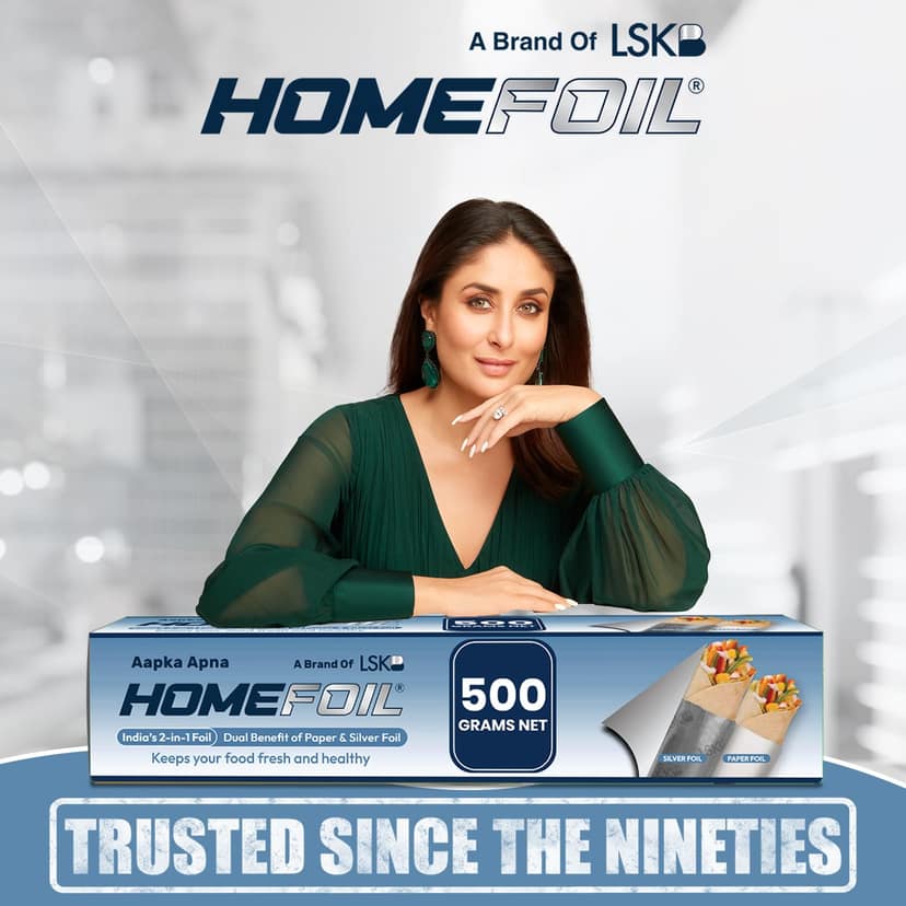 HOMEFOIL 2-in-1 Paper & Alum Foil (500 Grams) view 2
