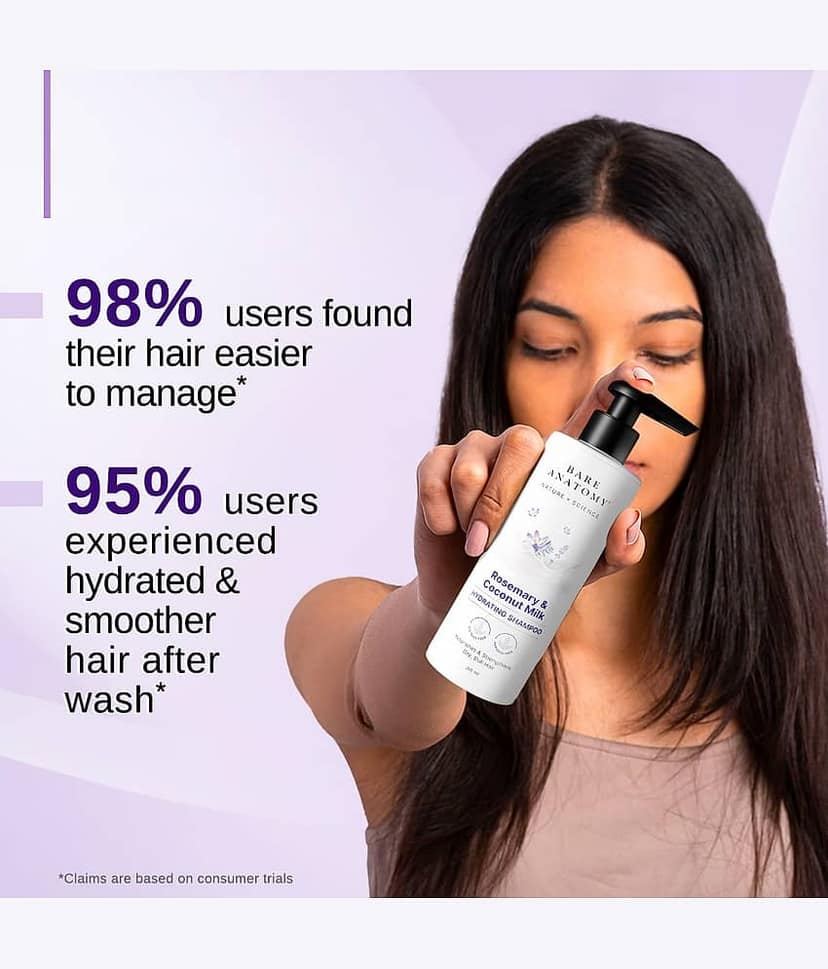 Bare Anatomy Rosemary Hair Conditioner for Silky & Hydrating Hair, 150 ml view 2