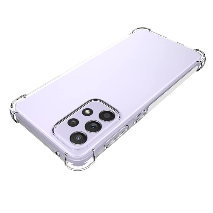 USTIYA for Samsung Galaxy A33 Case Clear Crystal TPU Four Corners Protect Camera Cover Transparent Soft Phone Case view 4