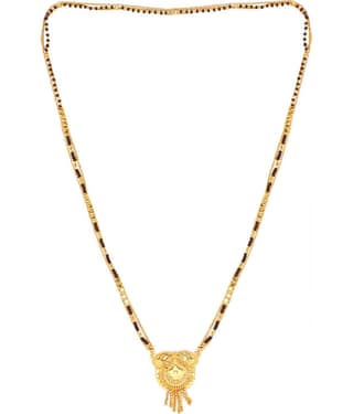 KRIMO Gold Plated Letest & Designer Mangalsutra For Women-100198