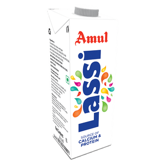 Amul Lassi - Rose Flavour, Source Of Calcium & Protein, 1 L Carton