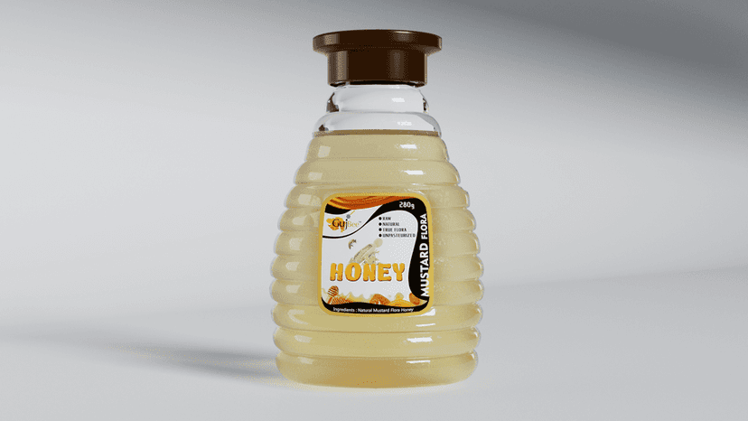 Festival Gift Pack of Flora (Tulsi & Mustard) Honey view 5