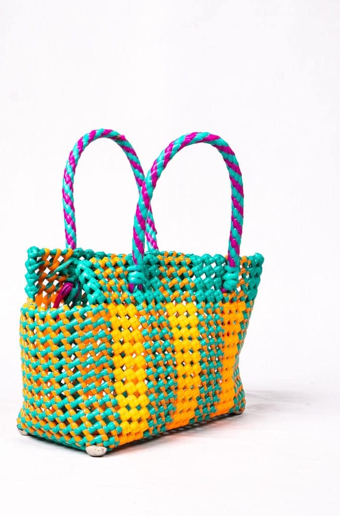 HAND MADE PLASTIC WIRE BAG view 2