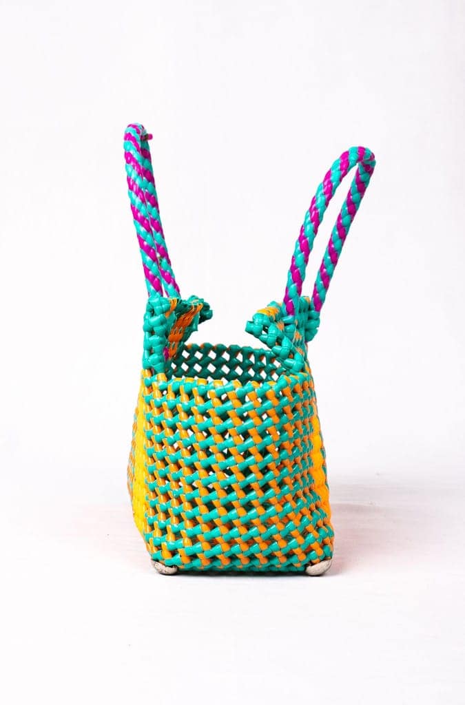 HAND MADE PLASTIC WIRE BAG view 3