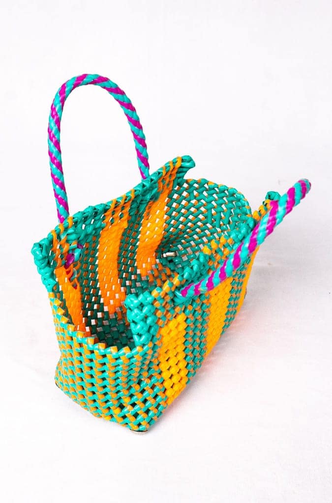 HAND MADE PLASTIC WIRE BAG view 4