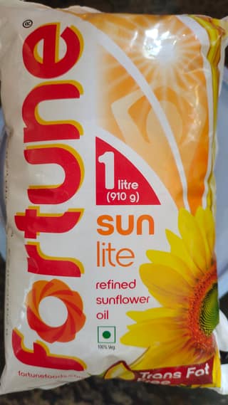 Fortune refined sunflower oil