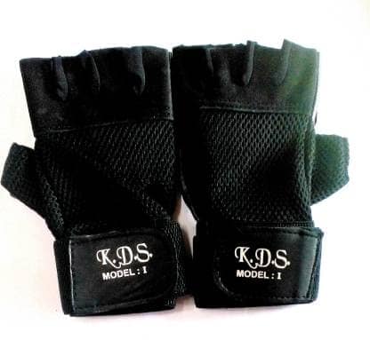 Nawani Sports Fitness Weight Lifting Gym Gloves Training Fitness Bodybuilding Workout Wrist Wrap Exercise Glove for Men 1 Pair view 2