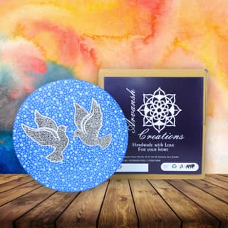 Circular Decorative Wall Hanging Art Plate