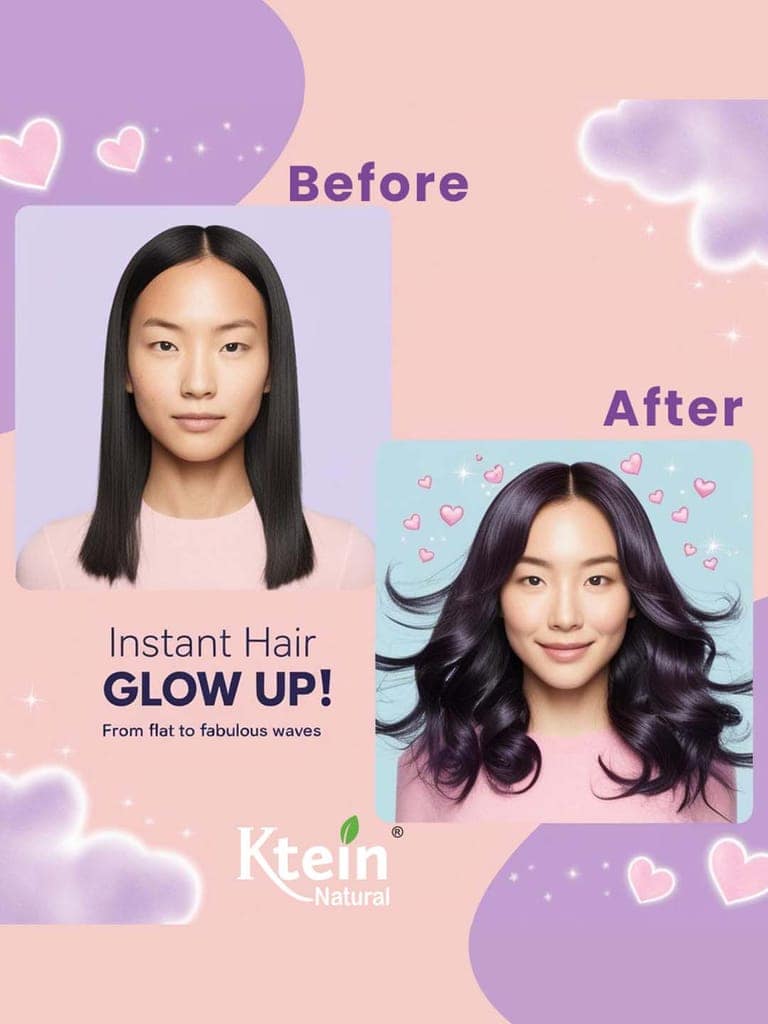 Ktein Hair Curler Cat's Paw Eggroll Stick | 3 Barrel Ceramic Curling Iron | Fast Heating | Beach Waves, Loose Curls | Safe Styling for All Hair Types view 5