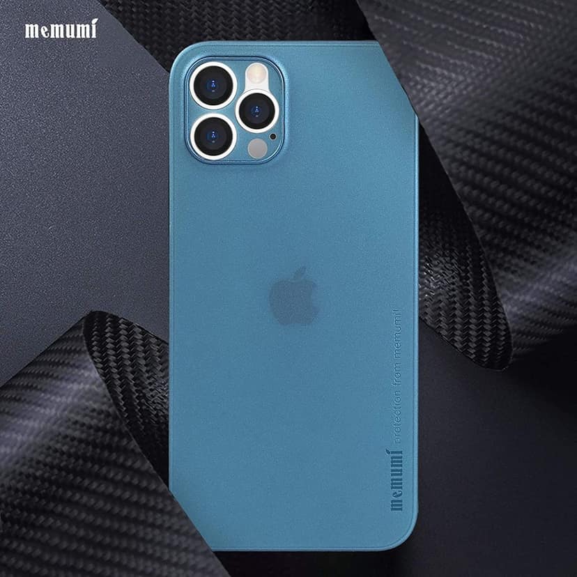 Memumi Slim Series Ultra Thin 0.3mm Back Cover for Apple iPhone 12 Pro - Metalic (6.1") view 6