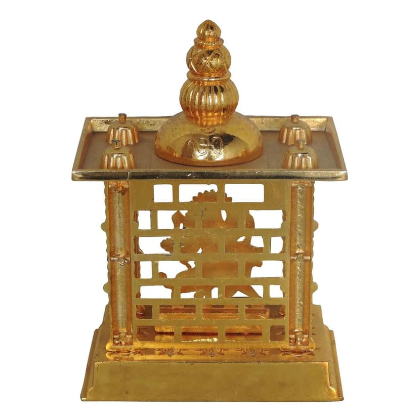 Aluminium Durga Ji Idol Statue for Navratri Pooja & Spiritual Home Decor, Height : 5.5 Inch (ASMAS165 B) view 3