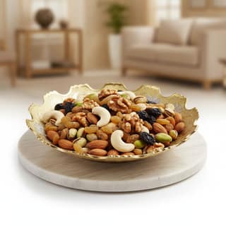 Brass Bowl With Velvet Box (BMAS061)