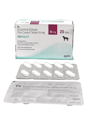 Apoquel tablets for dogs and cats 16mg (1box ) (20tablets)
