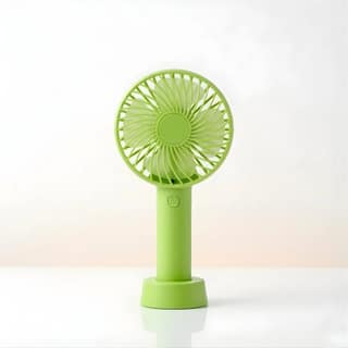 Tecsox Breeze One Portable Handheld Fan | 3 Hour LED Indicator | Quiet Cooling Tecsox Breeze One Portable Handheld Fan | 3 Hour LED Indicator | Quiet Cooling - Green