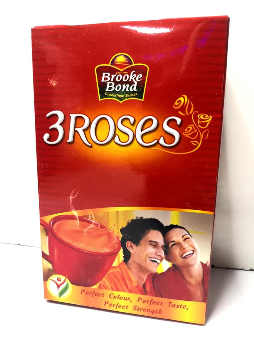 Brooke Bond 3 Roses Dust Tea, 500g Carton