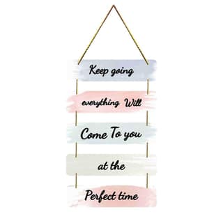 Wall Hangings for Home Decoration Items for Living Room Decor Welcome Home Wall Hanging for Home Office Decoration Handmade Craft Decorative Wall Art (WH2703)