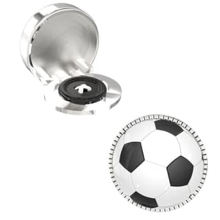 The Smart Buttons - Shirt Button Cover Cufflinks for Men - Football Style