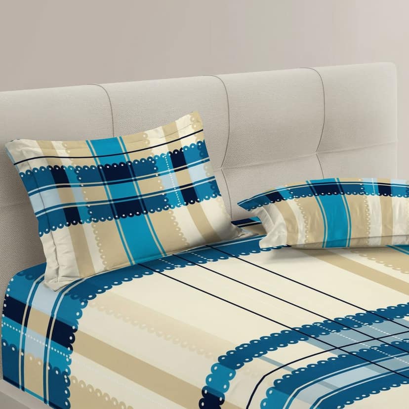 Quirky Home Fantasy Collection King Bedsheet with 2 Pillow Covers view 2