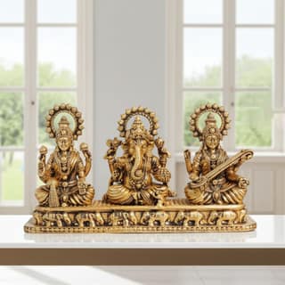 Brass Showpiece LGS God Idol Statue (BSMAS1772 D)