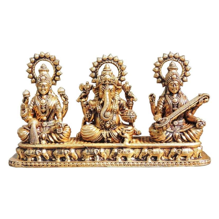 Brass Showpiece LGS God Idol Statue (BSMAS1772 D) view 2