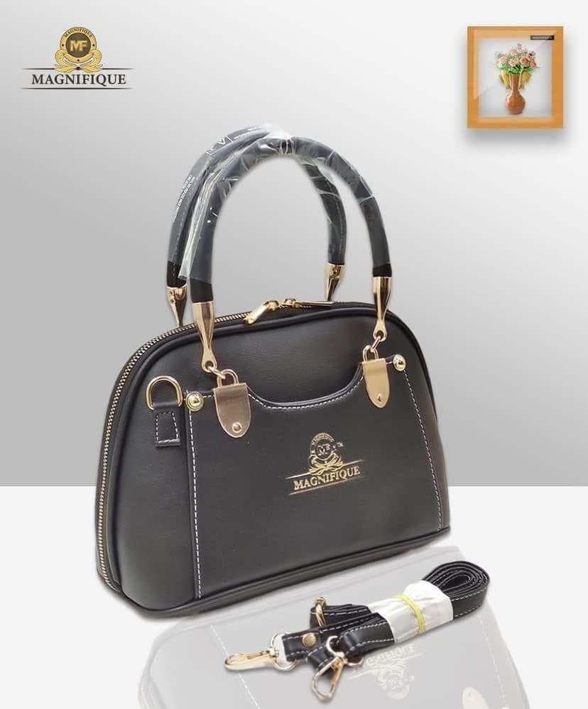 Magnifique Women's Hand/Sling/Side Bag/purse Polyurethane Western (Black) view 2