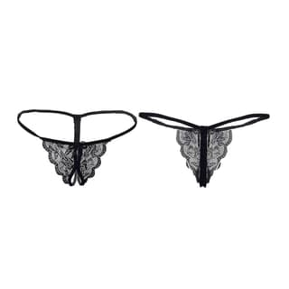Low Rise Thong Briefs Net Lace Panty