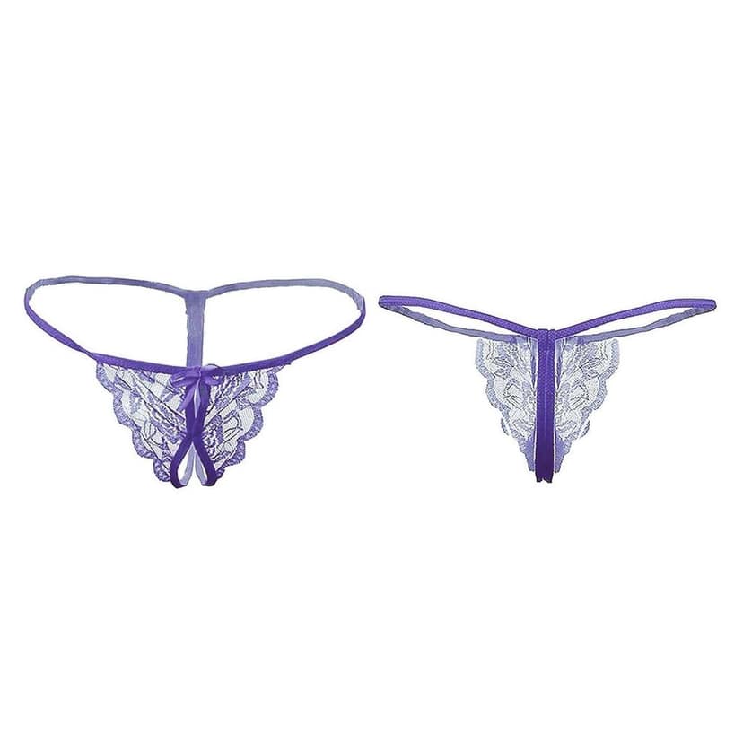 Low Rise Thong Briefs Net Lace Panty view 7