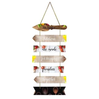 Charmor Our Kitchen Decorative Wall Hanging Decoration for Home | Living Room | Garden | Wall Decoration (WH3406)