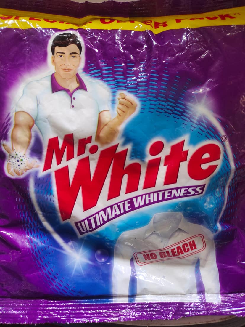 Mr. white ultimate whiteness no bleach powder