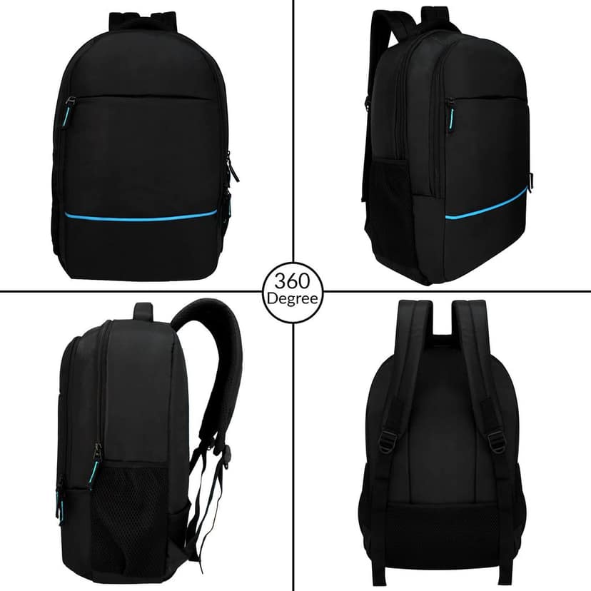LOOKMUSTER Laptop Backpack/?Office Bag with Laptop Paded/Collage Bag For Boy's&Girls __ Color-Blue view 5