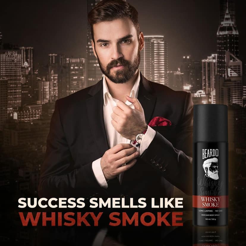 Beardo Iconic Perfume Body Spray Combo view 3