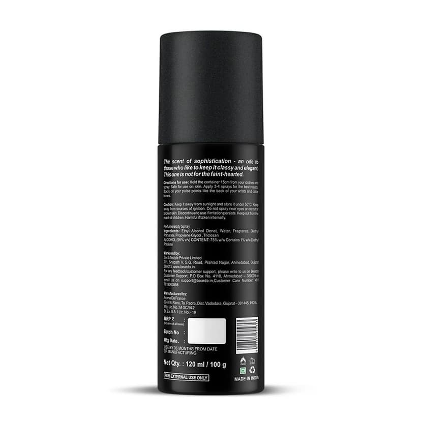 Beardo Iconic Perfume Body Spray Combo view 8