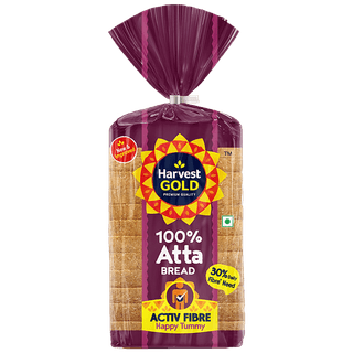 Harvest Gold Bread - 100% Atta, 450 G