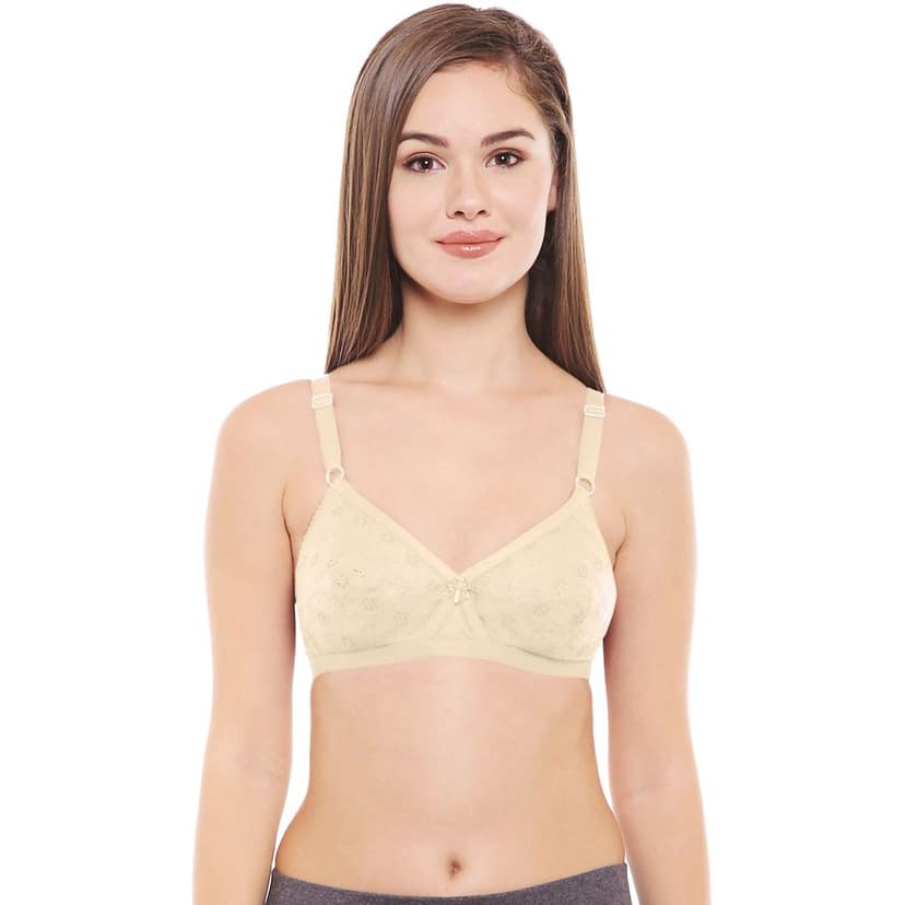 Bodycare Women Cotton Full Coverage Non Padded Regular Bra Pack - 2 E5524SW view 2