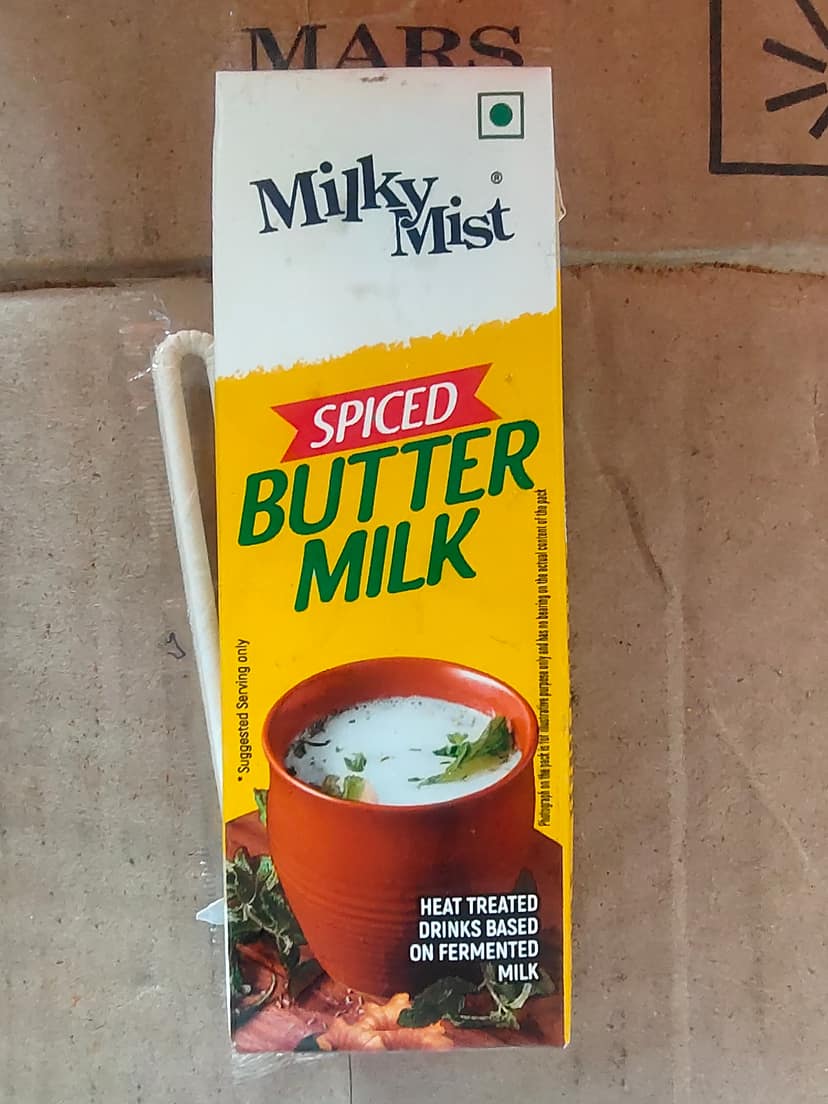 Milky mist spiced butter milk