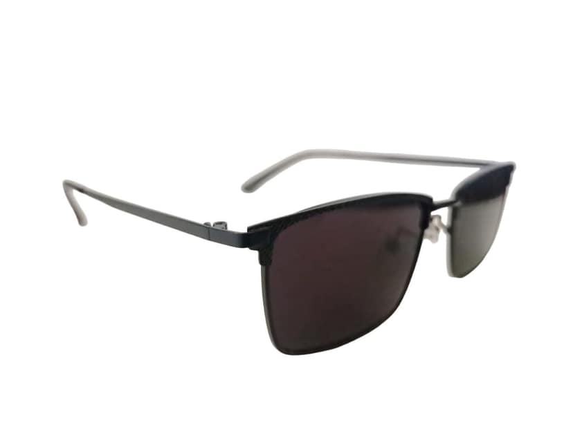 MD Style UV Protected Full Rim Rectangular Metal Frame Sunglasses/Unisex Stylish Sunglasses view 3