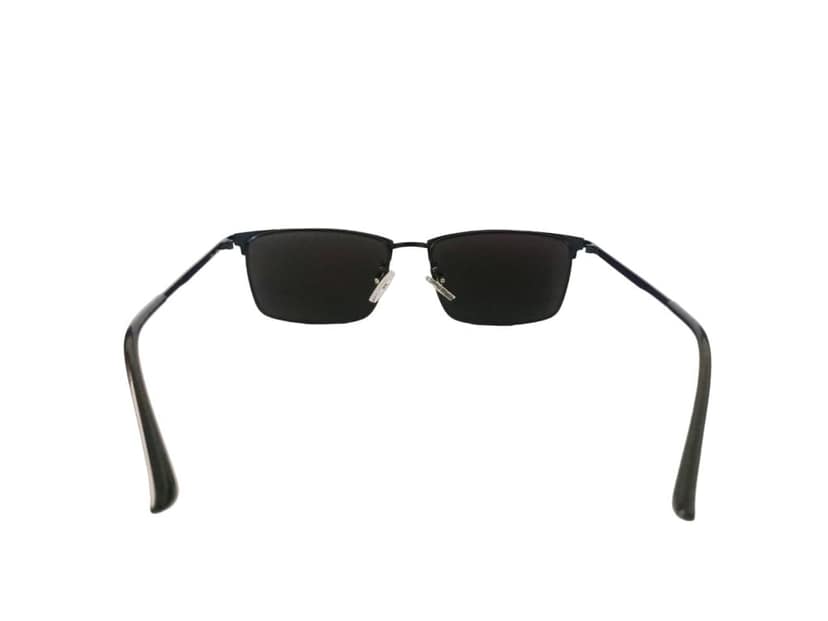 MD Style UV Protected Full Rim Rectangular Metal Frame Sunglasses/Unisex Stylish Sunglasses view 6