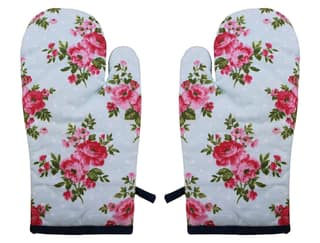 Airwill, Cotton Heart Resistant Oven Gloves (Pack of 2 Pieces)
