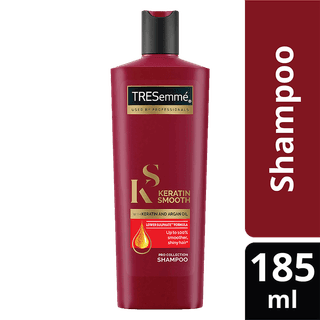 Tresemme Keratin Smooth Pro Collection Shampoo - Keratin & Argan Oil, Lower Sulphate Formula, Upto 100% Smoother Shiny Hair, 180 Ml