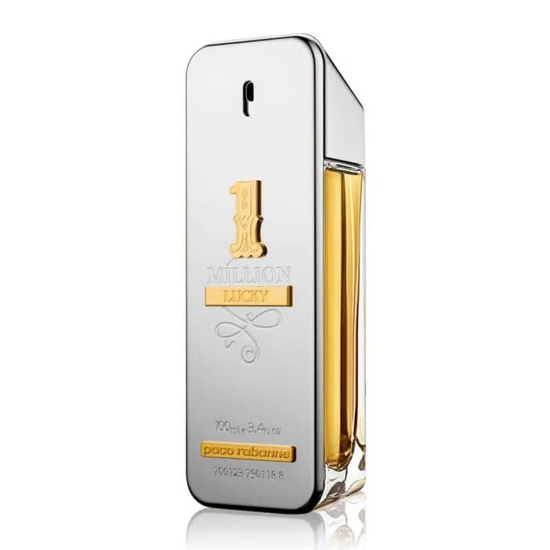 Paco Rabanne 1 Million Lucky Eau De Toilette for Men – 100ml | Long-Lasting Woody & Fresh Scent | Luxury Branded Perfume | Slightly Less Quantity view 2