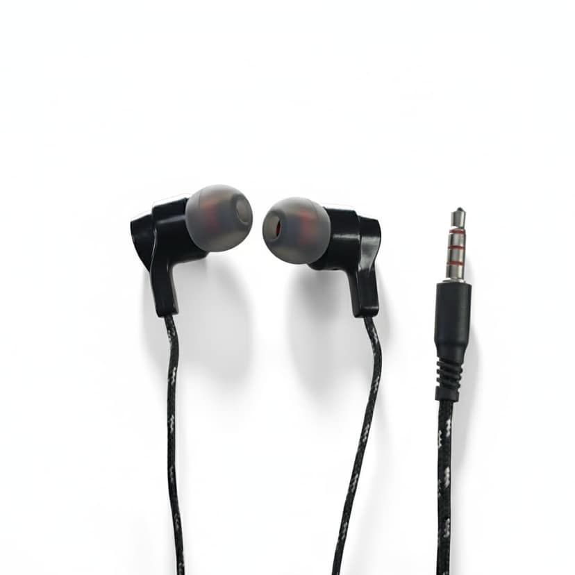 Wired In-Ear Earphones with 3.5mm Jack & Mic (Random Color) view 4
