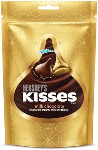HERSHEY'S Kisses Vegetarian Milk Chocolate,36 Grams