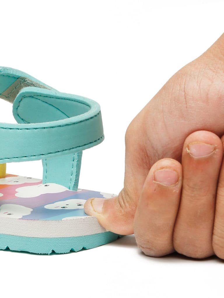 Premium Cloud Gelatoe Sandals - Sea Green (Girls) view 7