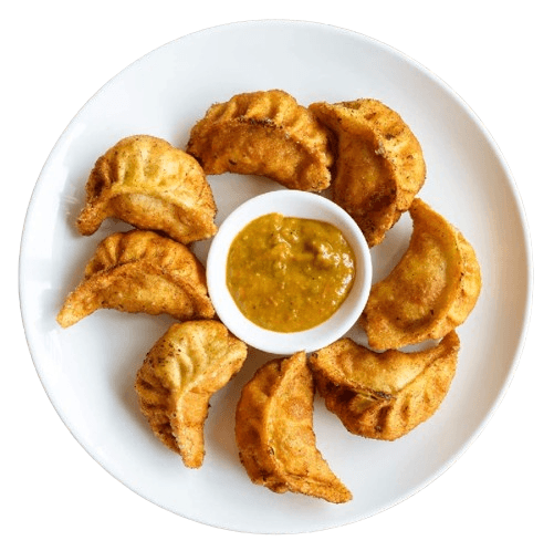 Veg Momos Fry Full